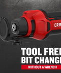 Tough 20V Max Cordless Cut Out Tool Rips Through Drywall And Plasterboard Without Missing A Beat, Includes Tool Free Bit Change.