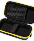 Durable Case For DW099S Laser Measure Tool 100 Foot Bluetooth Distance Meter Case Only Keeps Your Gear Safe Built Tough Lightweight And Compact For Easy Access And Travel, open black zip case with mesh pocket