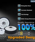 Neptune 3000 Series Dryer Repair Kit All In One Replacement Set with rollers, bearings, pulley, belt, and screws displayed.