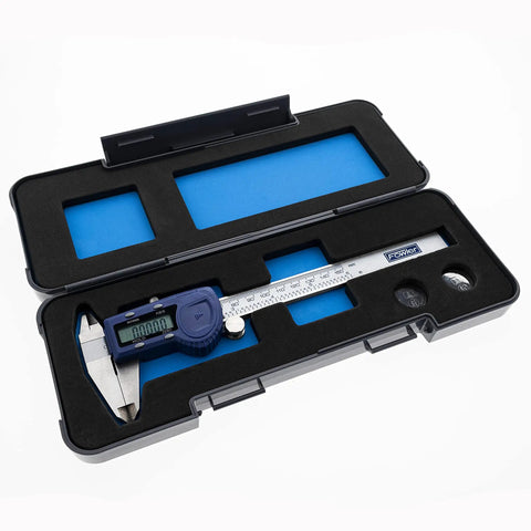 Xtra Value Digital Caliper For DIY And Home Projects With 0 To 6 Inch Range And 150 mm Measuring Capabilities in case
