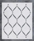 Dope Large Trellis Wall Stencil 20x24 Inch For Painting Walls Furniture Floors And Fabrics Reusable Template laser cut pattern