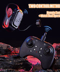 Upgraded Flying Sword RC Drone With Colorful LED Lights Gesture And Smartwatch Control 3 Speed Modes controller system