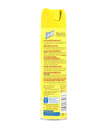 Clean As A Whistle Top Shelf Furniture Polish Delivers A Fresh Lemon Hit in a yellow spray can for sealed surfaces.