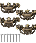 Vintage Look Bail Drawer Pull 2.5 Inch Center To Center Dark Antique Bronze Cabinet Handle Dresser Pull Kitchen Knob Hardware