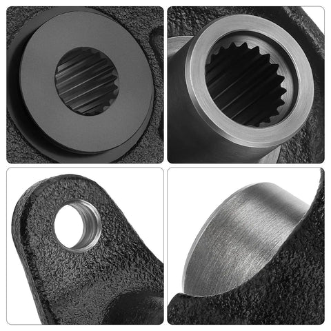 Close-up of Front Wheel Hub And Studs Forged Steel Bearing Assembly Trail Ready Direct Bolt Upgrade For Ranger Utv features.