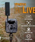 GoLive 4G LTE Trail Camera With Instant Live Streaming And Anti Theft GPS Tracking For Hunting And Wildlife Monitoring in camouflage design