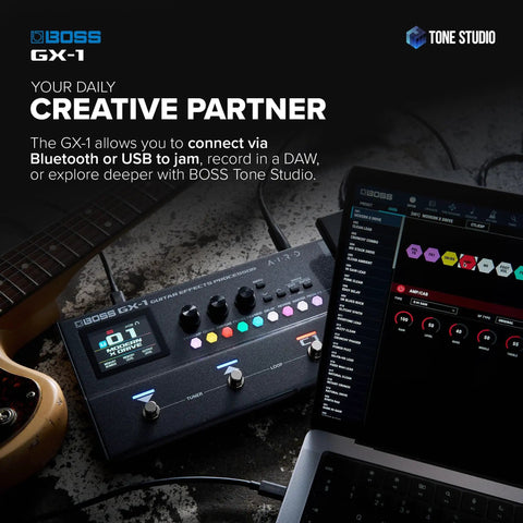 Ultra Portable Guitar Effects Processor With 23 Amp Types And 140 Plus Effects, AIRD Sound Engine For Authentic Tubes