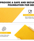 Beeswax Coated Foundation Sheets For Medium Frame Beekeeping, Five And Five Eighths Inch Plastic Hive Foundation, Food Grade