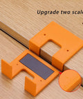 Door Jamb Hinge Jig With Magnetic Mortise Plate Thickened Hinge Install Fix Tool For Quick Accurate 90 Degree Door Hinge Setup
