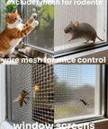 20 Mesh 304 Stainless Steel Wire Mesh Heavy Duty Rustproof Screen for garden pet cage and vent bug control 40x300cm 0.19mm thick