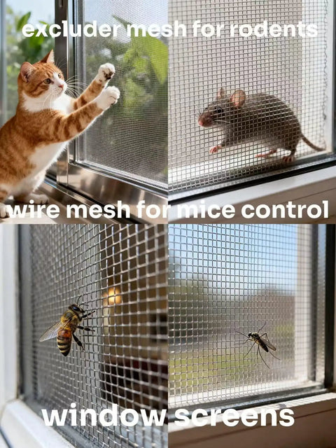 20 Mesh 304 Stainless Steel Wire Mesh Heavy Duty Rustproof Screen for garden pet cage and vent bug control 40x300cm 0.19mm thick