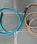 Two Pack Heavy Duty Five-Eighths Inch Garden Hose Female Connectors With Bend Restrictor And Kink Absorber Metal Replacement Ends