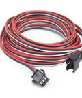 5M 16.4Ft 3 Pin JST SM LED Connector Cable For WS2812B WS2811 SK6812 Symphony LED Strips With Male And Female Plugs coiled view