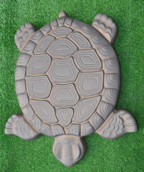 Turtle Shaped Stepping Stone Mold For DIY Concrete Garden Pathway Pavers ABS Plastic Casting Mold Makes Over Fifty Turtles Ideal for Lawn Decor and Patio Paths
