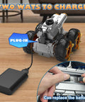 Dope Amphibious RC Car With Water Gun For Land And Water Play Waterproof Submersible Gesture Sensing stunt vehicle charging