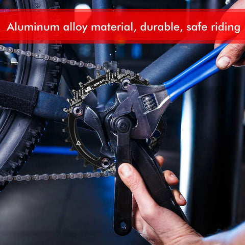 Installation of 104 BCD 32T Narrow Wide Single Chainring With 4 Bolt Sprocket Bolts For Road Bikes Mountain Bikes And BMX MTB