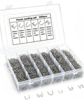 Three Thousand Pieces Plastic Welder Staples Kit With Storage Box 0.6mm And 0.8mm Flat Wave Corner Staples For Car Bumpers Dashboards