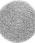 Rolled zinc-plated Grade 30 steel chain, 3/16 inch, 100 ft coil