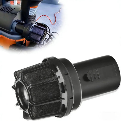 Two Point Five Inch Shop Vacuum Muffler Diffuser For Noise Reduction And Air Filtration Heavy Duty Industrial Grade Exhaust Accessory