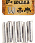 Packaging of Six Spare Pellet Shells for.177 Cal Air Pistol Revolver, Silver finish, fits Peacemaker style pistols