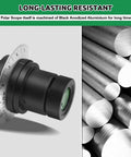 Polar Finder Scope For EQ 5 Mount With Quick Eyepiece Focus Sharp Reticle Precise Polar Alignment Black Anodized Aluminum Body