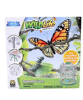Packaging of Butterfly Farm Live Habitat Kit For Kids Watch Caterpillars Turn Into Butterflies STEM Toy for ages 6 plus.
