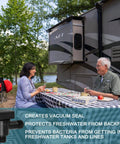 RV Black Tank Flush Vacuum Breaker Valve Replacement For Leaks And Noise Reduction, Backflow Preventer in camper setup