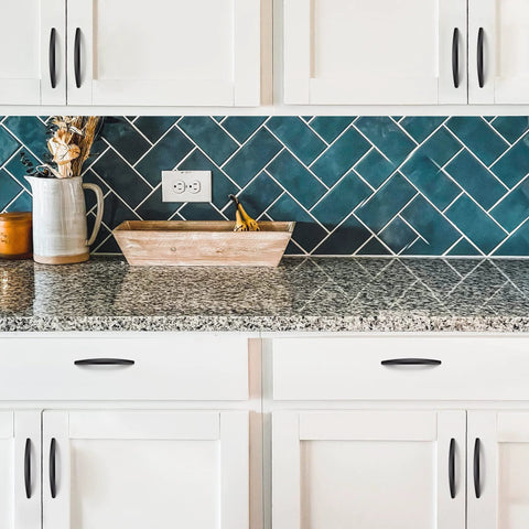 Kitchen cabinets with 10 Pack 5 Inch Matte Black Curved Cabinet Pulls For Kitchen Cupboards And Dresser Drawers With Arch Style Hardware