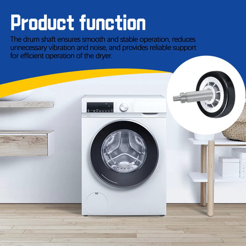 Heavy Duty Dryer Drum Roller Shaft Kit Fixing Rattling Fast With Solid Build For Slick Rotation Easy Swap W10359269 W10359270 on dryer.