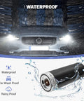 Dual Band Vehicle Ham Radio Antenna 136-174 MHz UHF 400-470 MHz with Lip Mount Bracket waterproof feature illustration