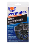 Pro Level DIY Wheel Restoration Kit Fixes Gnarly Curbside Scrapes Corrosion And Scratches Easily Restores Alloy Rims to a Fresh Finish.