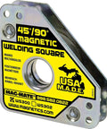 Compact Magnetic Welding Square WS300 With 55 Lb Capacity For Fast Setups And Precise Holding On Steel Sheet Plate And Tubing Large Finger Hole For Safer Easier Use Durable And Versatile Tool