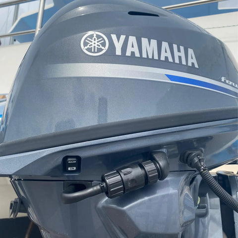 Outboard Quick Connect Flush Kit For Yamaha And Honda Boats And Engines, Hassle Free Flush Solution That Keeps Your Motor Happy, Compatible With Yamaha V Max SHO XTO Offshore And Honda Four Stroke Engines From 60 HP To 425 HP, Black