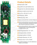 Dimmable LED Driver 120W 12V DC Power Supply For Christmas Lights Quiet Operation Regulated Constant Voltage Transformer with specs