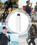 330ml Squeeze Water Bottle With Dust Proof Lid And Curved Design For Mountain Bikers On The Go Totally Great For Travel Running Hiking Gym