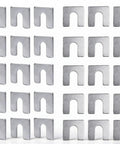 Pro Grade Auto Body Alignment Shim Kit Set, zinc plated steel shims shown in 30-piece set for fender and door adjustment.