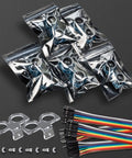 Ultrasonic Sensor Kit 5 Pack HC SR04 Distance Modules With Mounting Brackets For Arduino R3 Mega 2560 Nano XBee ZigBee Projects