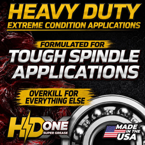 Heavy Duty High Temperature Bearing Grease For Toro And Exmark Mowers That Beats The Heat On Overworked Spindles And Shuts Out Grime And Humidity In A Battle Ready Two Pack For No Hassle Mowing Days with spindle bearing image.