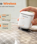 Cordless Travel Vacuum Seal Bags Set With Rechargeable Wireless Pump 18 Pack 3 Sizes 1850 mAh battery, wireless charging.