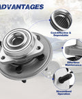 Front Wheel Hub Bearing Assembly With ABS For SUVs 2006 Through 2010 Built To Last Compatible With Explorer And Mountaineer