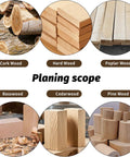 Knockout 14 X 14 X 2 Mm Square Carbide Inserts For Woodturning And Helical Planers With Tough Tungsten Indexable Blade Upgrades shown on various wood types.