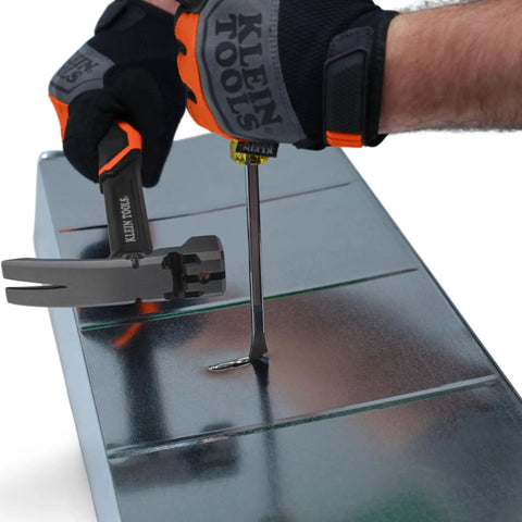 Duct Slitter Demolition Driver 5 16 Inch Bit With 6 Inch Blade For HVAC cutting metal duct.