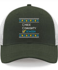 Mens Army Green Trucker Cap With Adjustable Buckle Four Seasons Comfort Stylish Everyday Hat One Size Fits Most For Casual Wear And Be The Dazzling Star In The Crowd On Point