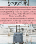 Expandable Underseat Carry On Luggage With Wheels Lightweight Weekender Travel Buddy for Air Travel at airport terminal
