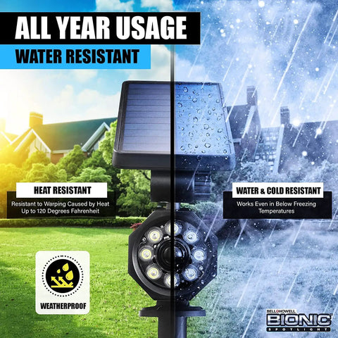 Heavy Duty Solar Spotlights With Motion Sensor Serve Up Fire Class Lumens For Outdoor Landscape Yards And Driveways While Guaranteeing Tough Weatherproof Durability And Fresh Glow Game Boost