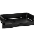 Regeneration Six Tier A4 Letter Tray Organizer Plastic Self Stacking Black Office File Tray For Documents And Folders Eco Friendly