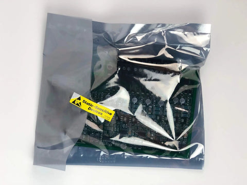 Heavy Duty Digital Voice Command Analog Output Interface Module For Commercial Fire Alarm Control Panels in protective bag.