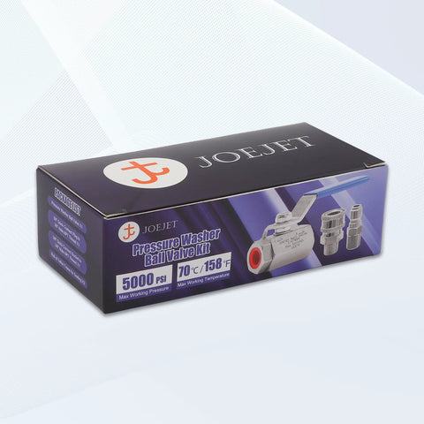 3/8 inch quick-connect valve kit high pressure stainless steel packaging