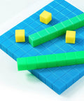 Plastic Base Ten Blocks Set For Hands On Math Learning Place Value Blocks And Counting Cubes For Second Grade Classrooms