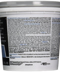 Side view of container labeled Pre Mix Concrete Quart For DIY Projects Ready To Use Quick Setting Patch Material and instructions.